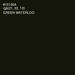 #15160A - Green Waterloo Color Image